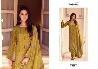 Mashallah Mumtaz Arts Viscose Pashmina Suits