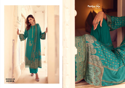 Mashallah Mumtaz Arts Viscose Pashmina Suits