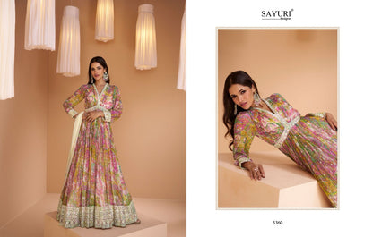 Mashooqa Sayuri Gown Dupatta Set
