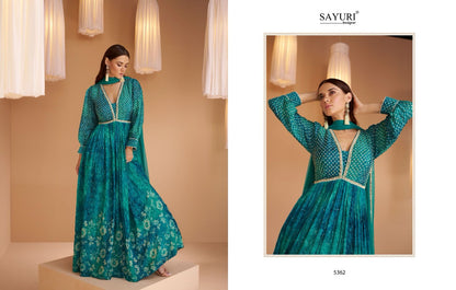 Mashooqa Sayuri Gown Dupatta Set