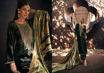 Mastaani Kaira Mumtaz Arts Velvet Suits