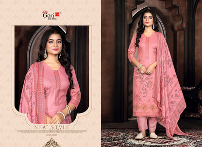 Mastani Shiv Gori Silk Mills Cotton Linen Pant Style Suits