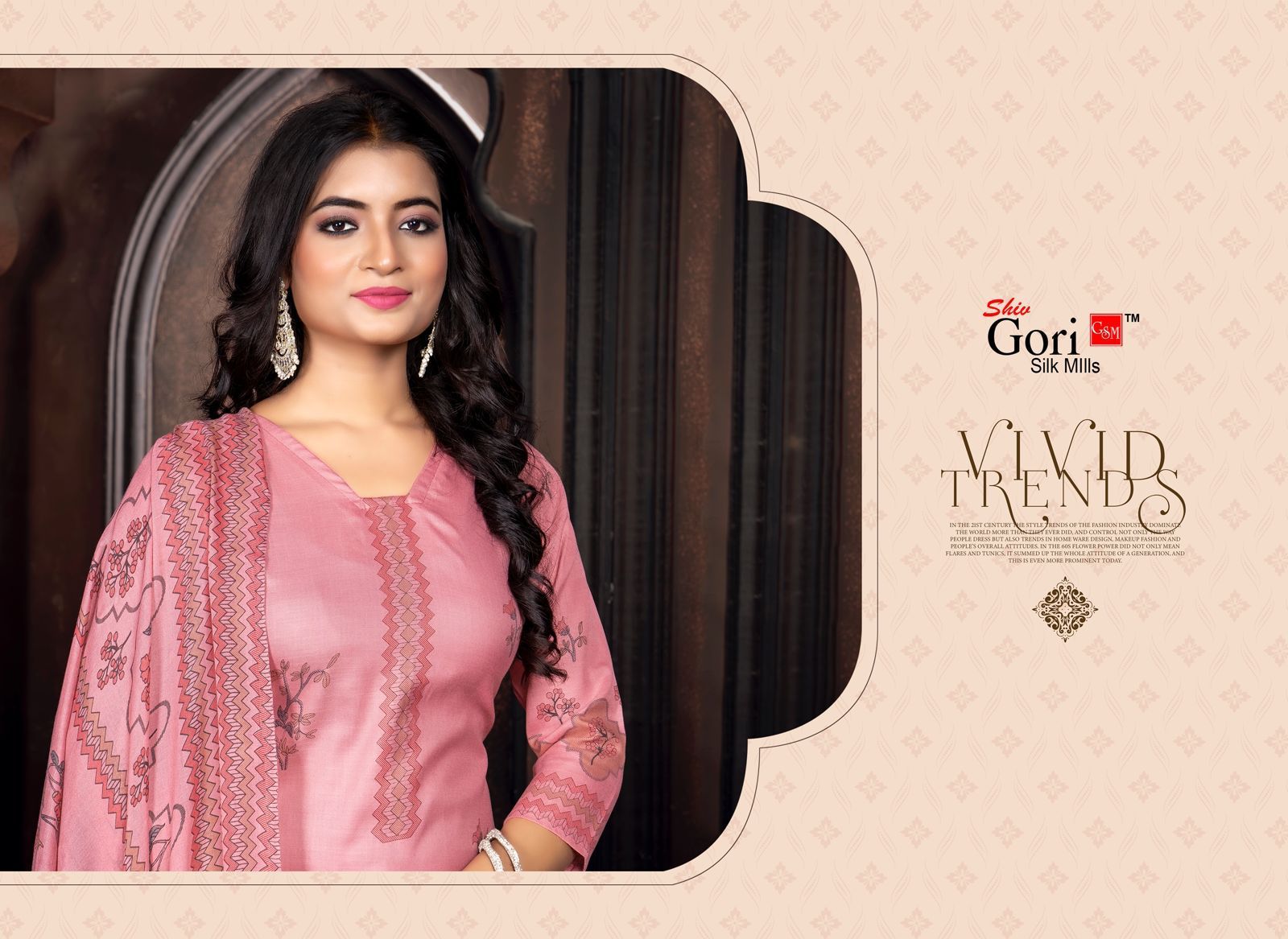 Mastani Shiv Gori Silk Mills Cotton Linen Pant Style Suits
