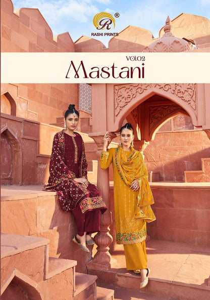 Mastani Vol 2 Rashi Prints Georgette Plazzo Style Suits