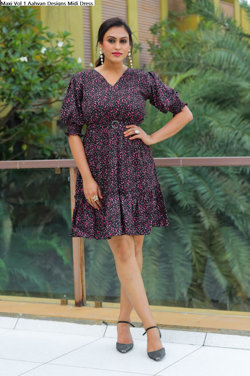 Maxi Vol 1 Aahvan Designs Midi Dress