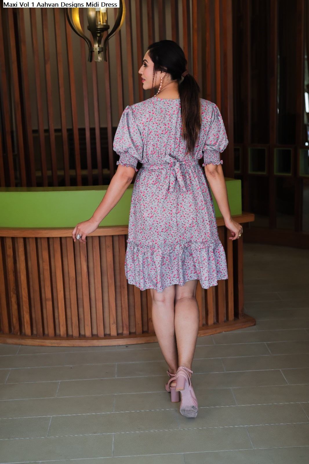 Maxi Vol 1 Aahvan Designs Midi Dress