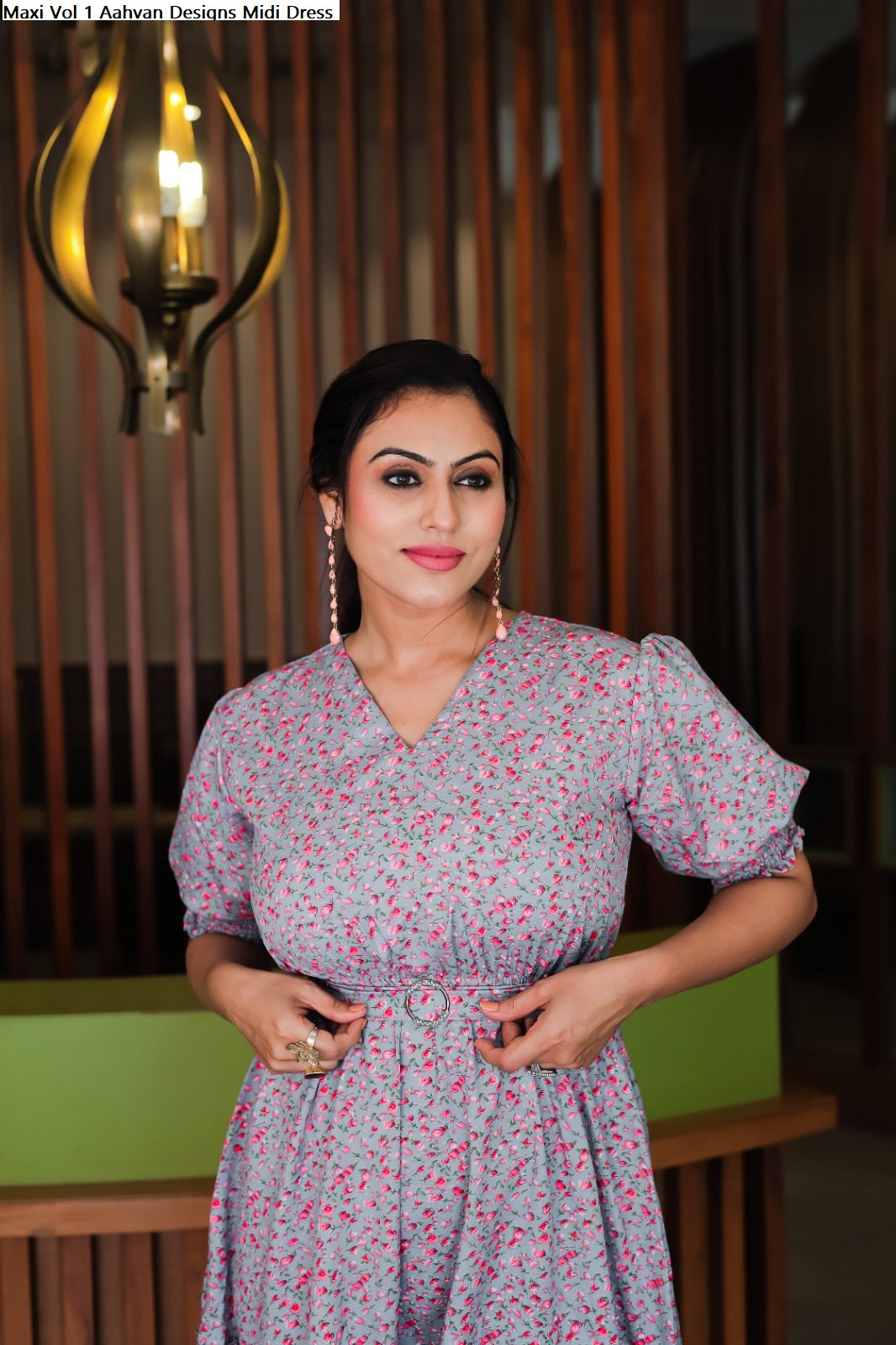 Maxi Vol 1 Aahvan Designs Midi Dress