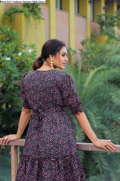 Maxi Vol 1 Aahvan Designs Midi Dress