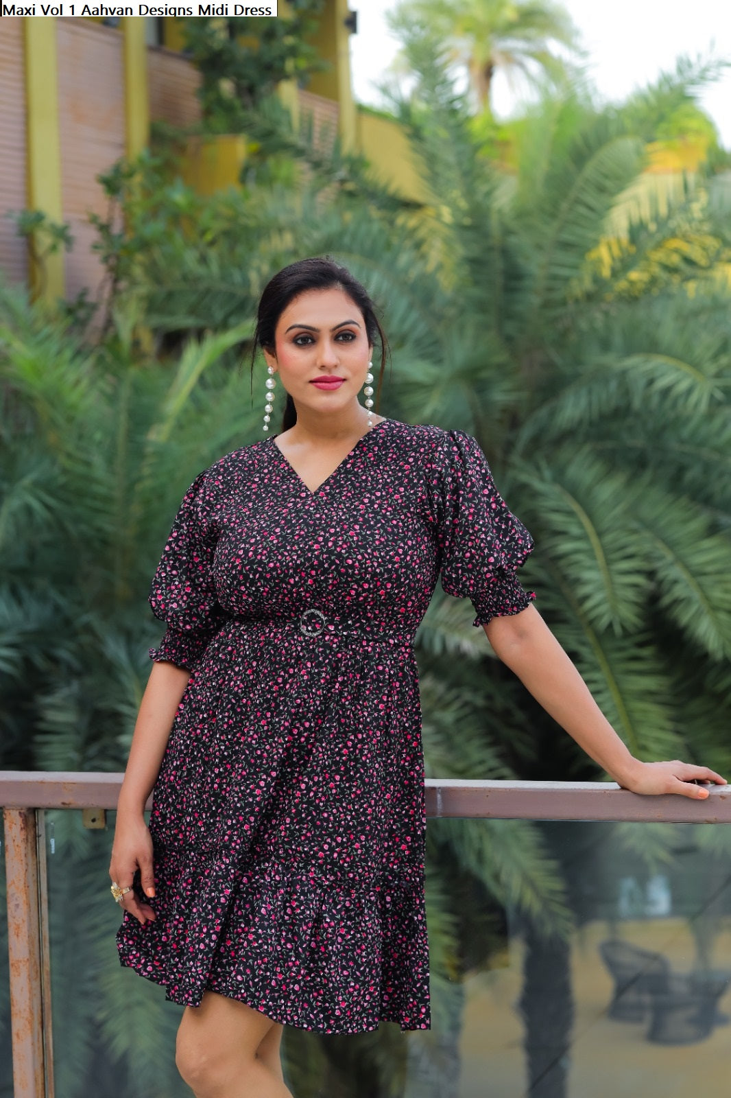 Maxi Vol 1 Aahvan Designs Midi Dress