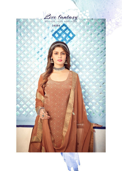 Mayra Four Dots Natural Crep Plazzo Style Suits