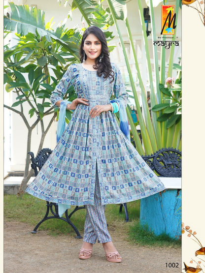 Mayra Master Capsule Readymade Pant Style Suits