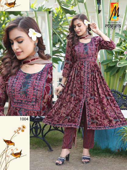 Mayra Master Capsule Readymade Pant Style Suits