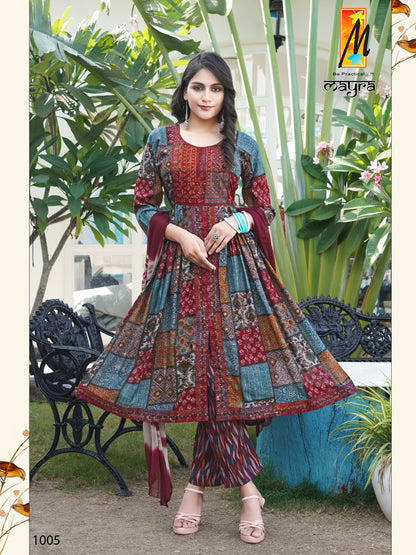 Mayra Master Capsule Readymade Pant Style Suits