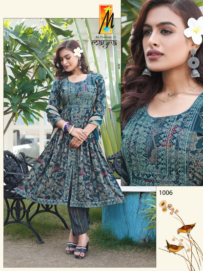 Mayra Master Capsule Readymade Pant Style Suits