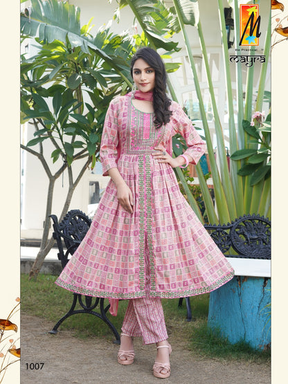 Mayra Master Capsule Readymade Pant Style Suits