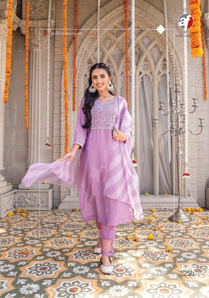 Mayra Vol 3 Af Viscose Modal Readymade Pant Style Suits