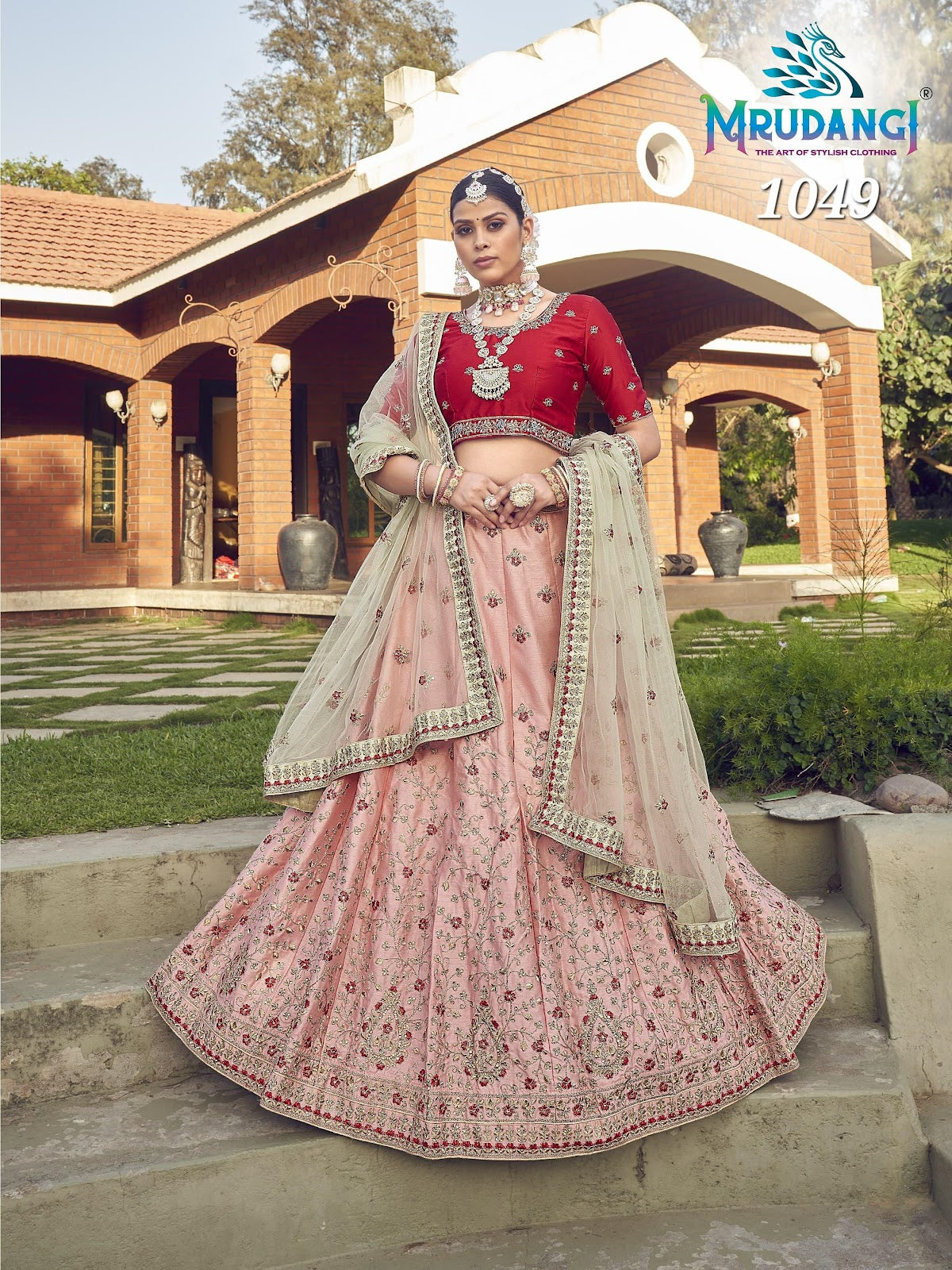 Mayuri Mrudangi Satin Readymade Lehenga Choli โ Kavya Style Plus