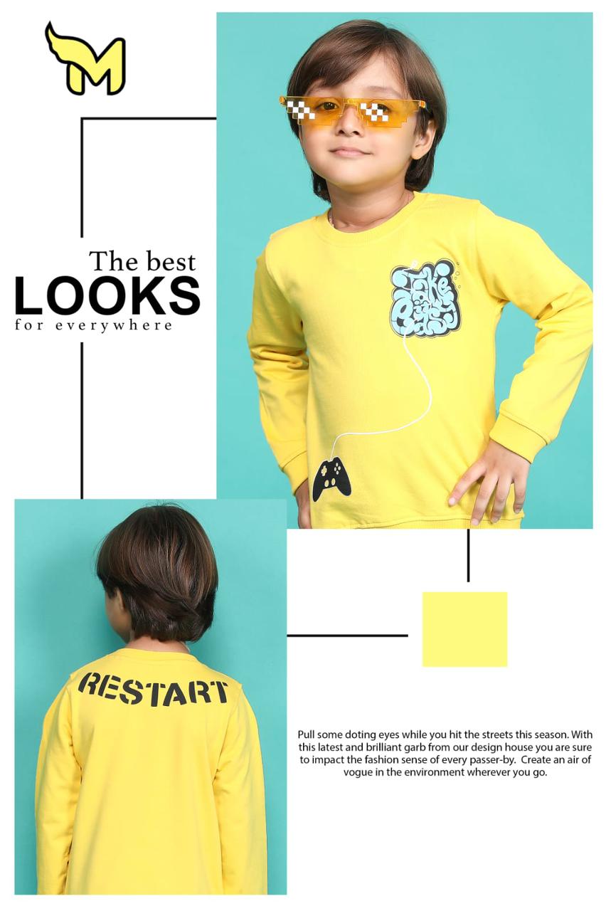 Mb-087 Mawa Boys Tshirt