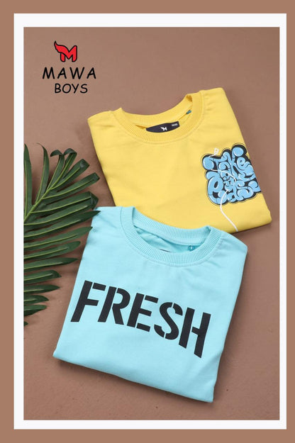 Mb-087 Mawa Boys Tshirt