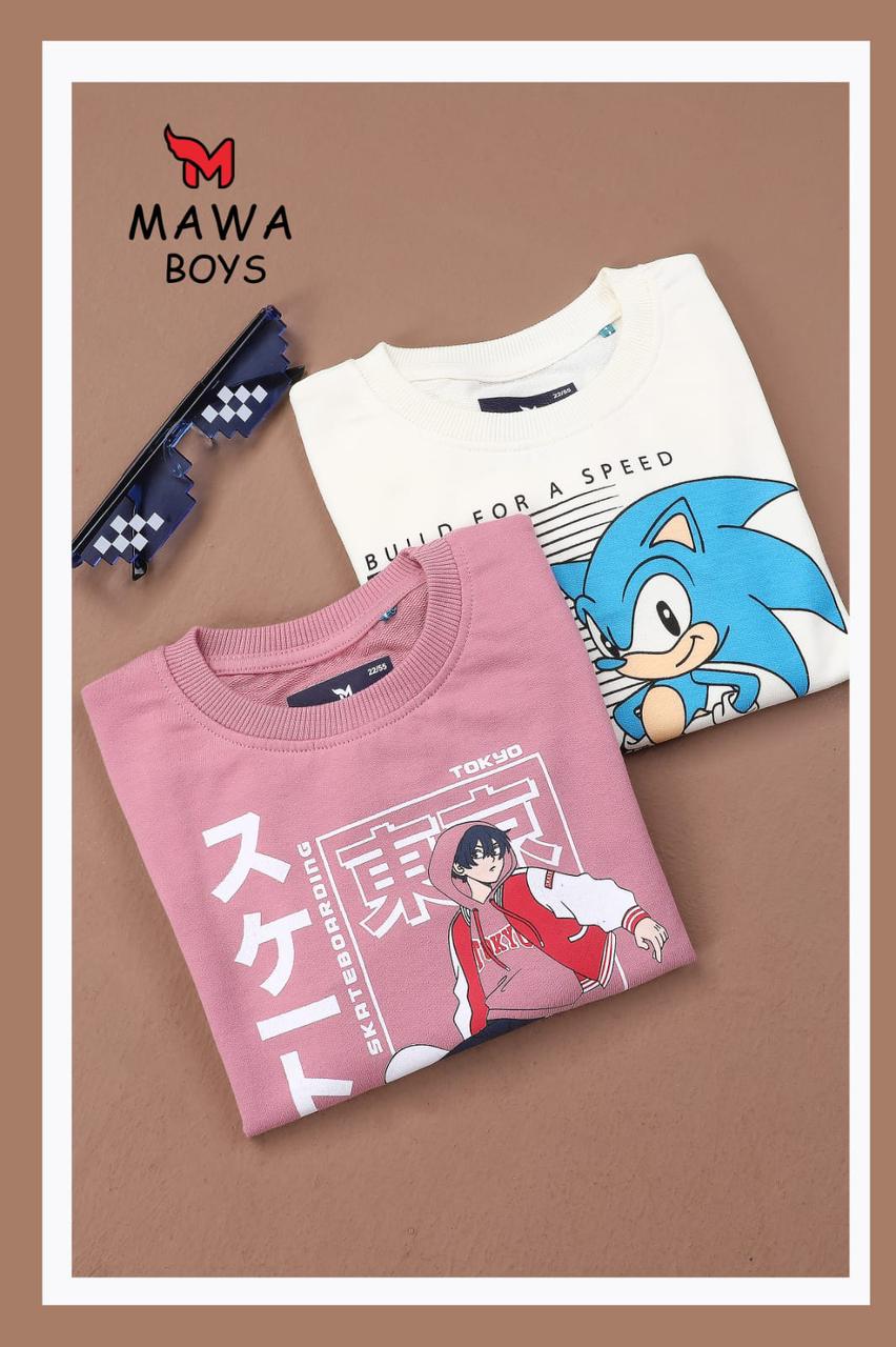 Mb-087 Mawa Boys Tshirt