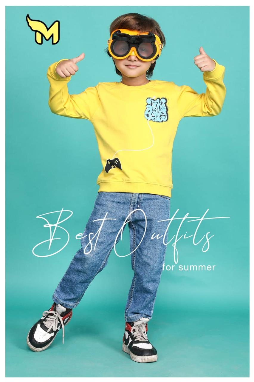 Mb-087 Mawa Boys Tshirt