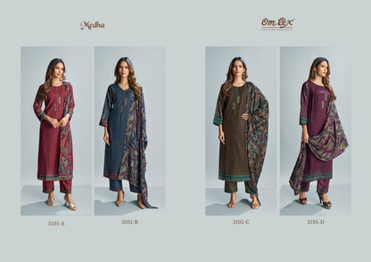 Medha Omtex Pashmina Suits