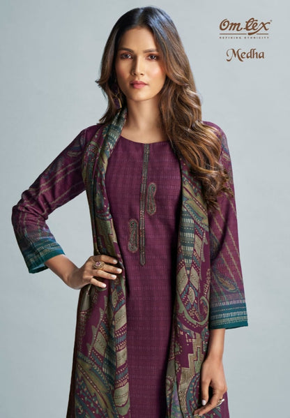 Medha Omtex Pashmina Suits