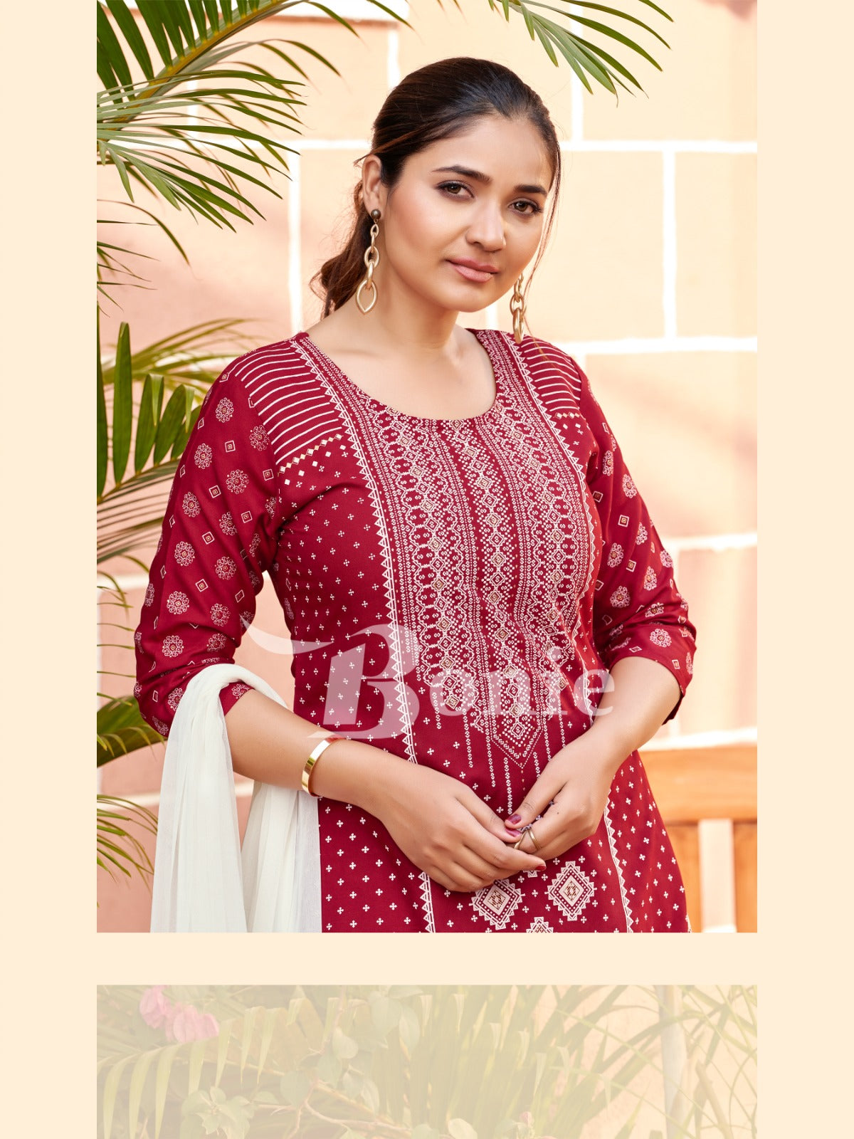 Meera-12 Bonie Rayon 14Kg Readymade Skirt Style Suits
