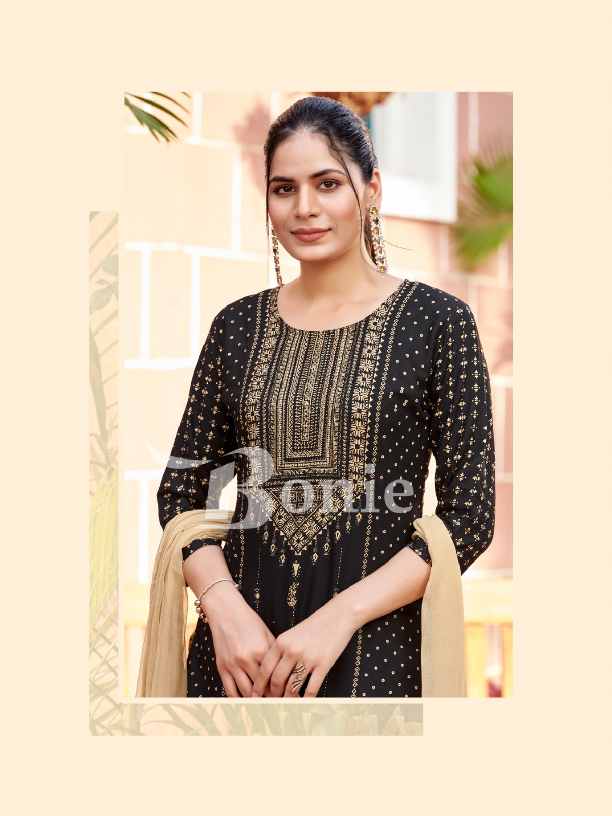 Meera-12 Bonie Rayon 14Kg Readymade Skirt Style Suits