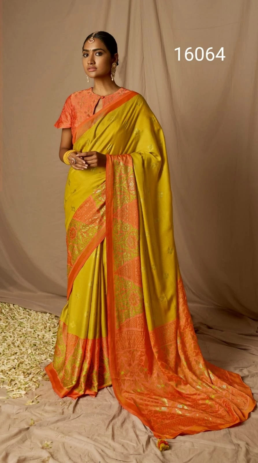 Meera Soft Silk Kimora Sarees