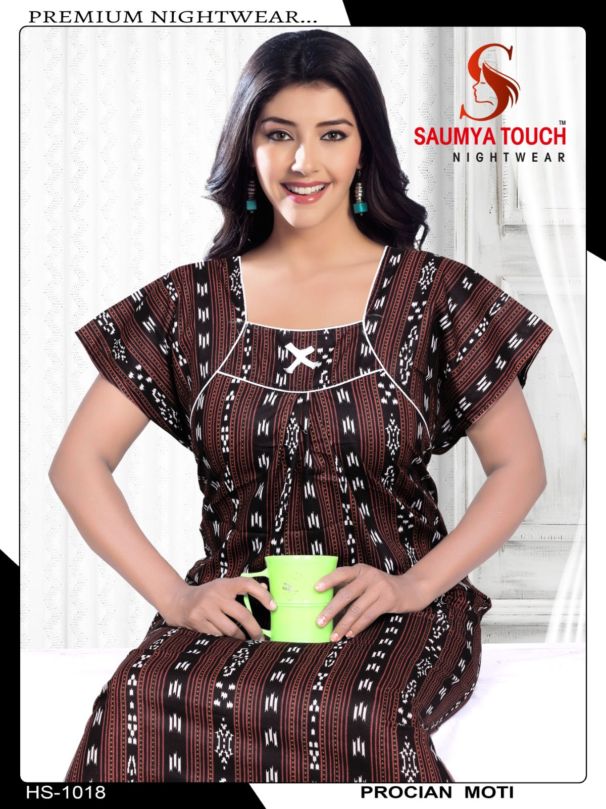 Meghya-2912 Saumya Touch Night Gowns