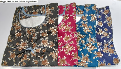 Megya 0411 Ruchee Fashion Night Gowns