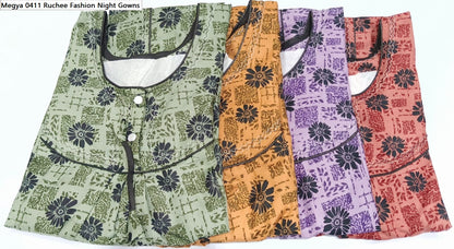 Megya 0411 Ruchee Fashion Night Gowns