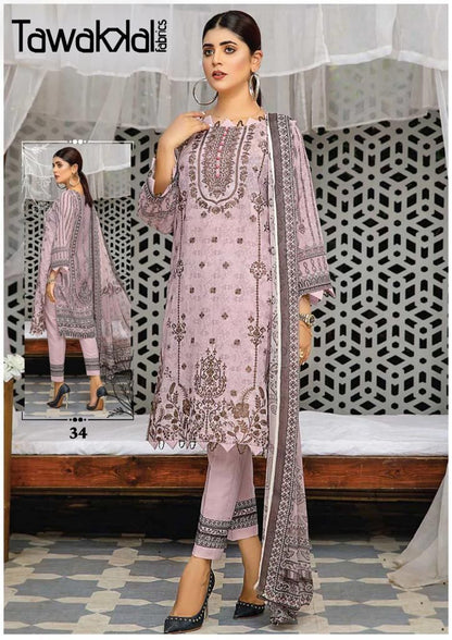 Mehroz Luxury Cotton Collection Vol 4 Tawakkal Fabrics Karachi Salwar Suits