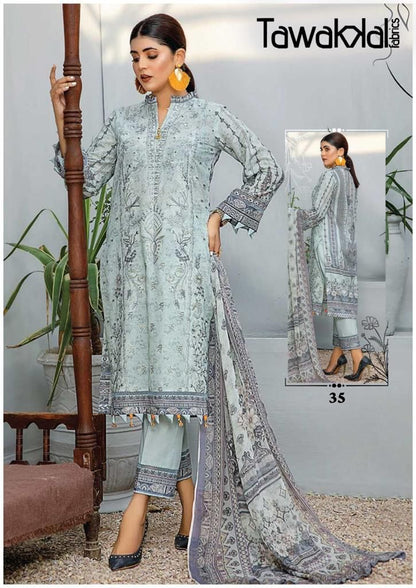 Mehroz Luxury Cotton Collection Vol 4 Tawakkal Fabrics Karachi Salwar Suits