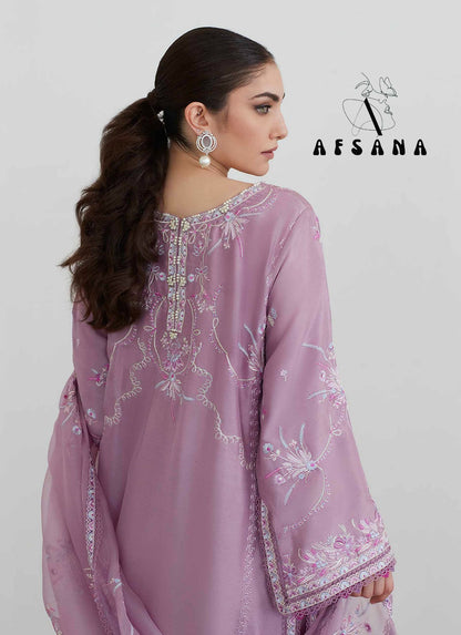 Mehwish Afsana Georgette Pakistani Readymade Suits