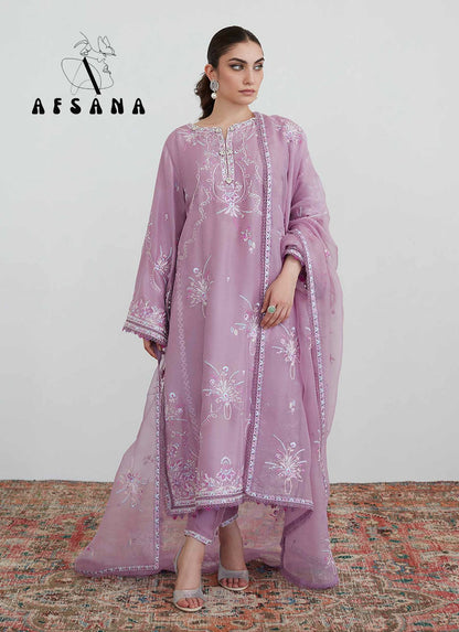 Mehwish Afsana Georgette Pakistani Readymade Suits