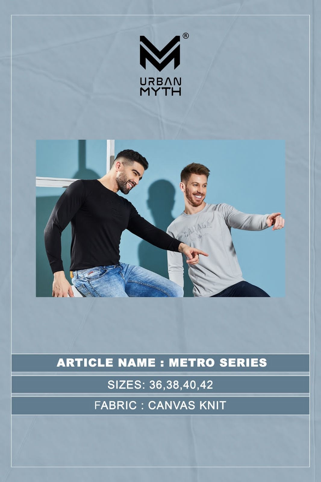 Metro Series Urban Myth Knit Mens Tshirts