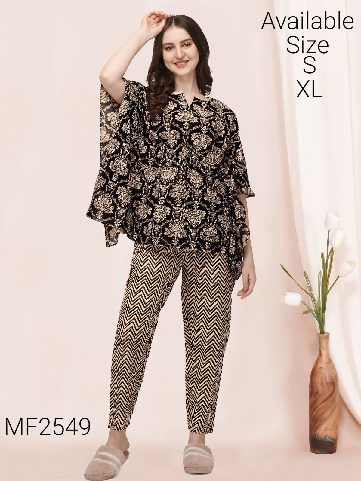 Mf 2524-2549 Msm Khadi Pyjama Night Suits