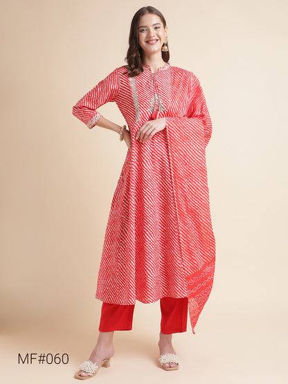 Mf 60-81 Msm Cotton Readymade Pant Style Suits