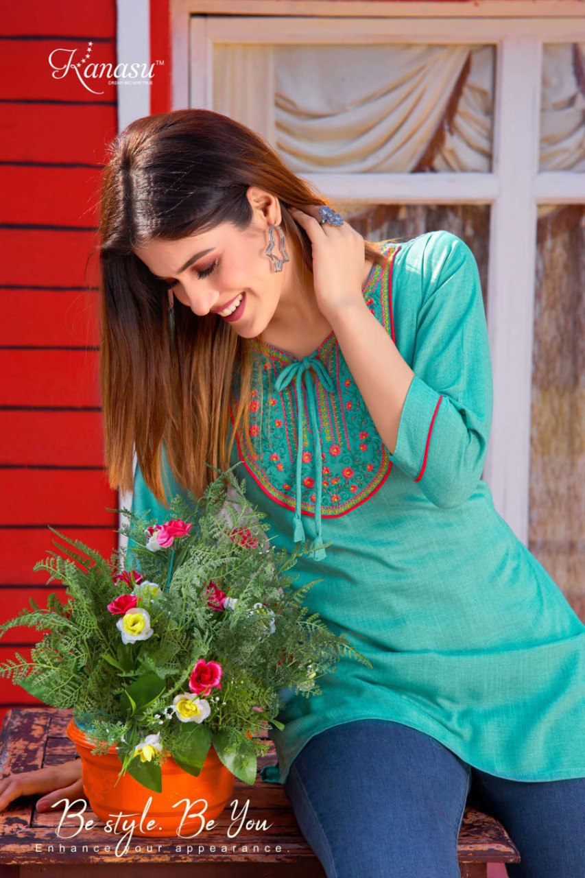 Miami Kanasu Rayon Short Kurtis
