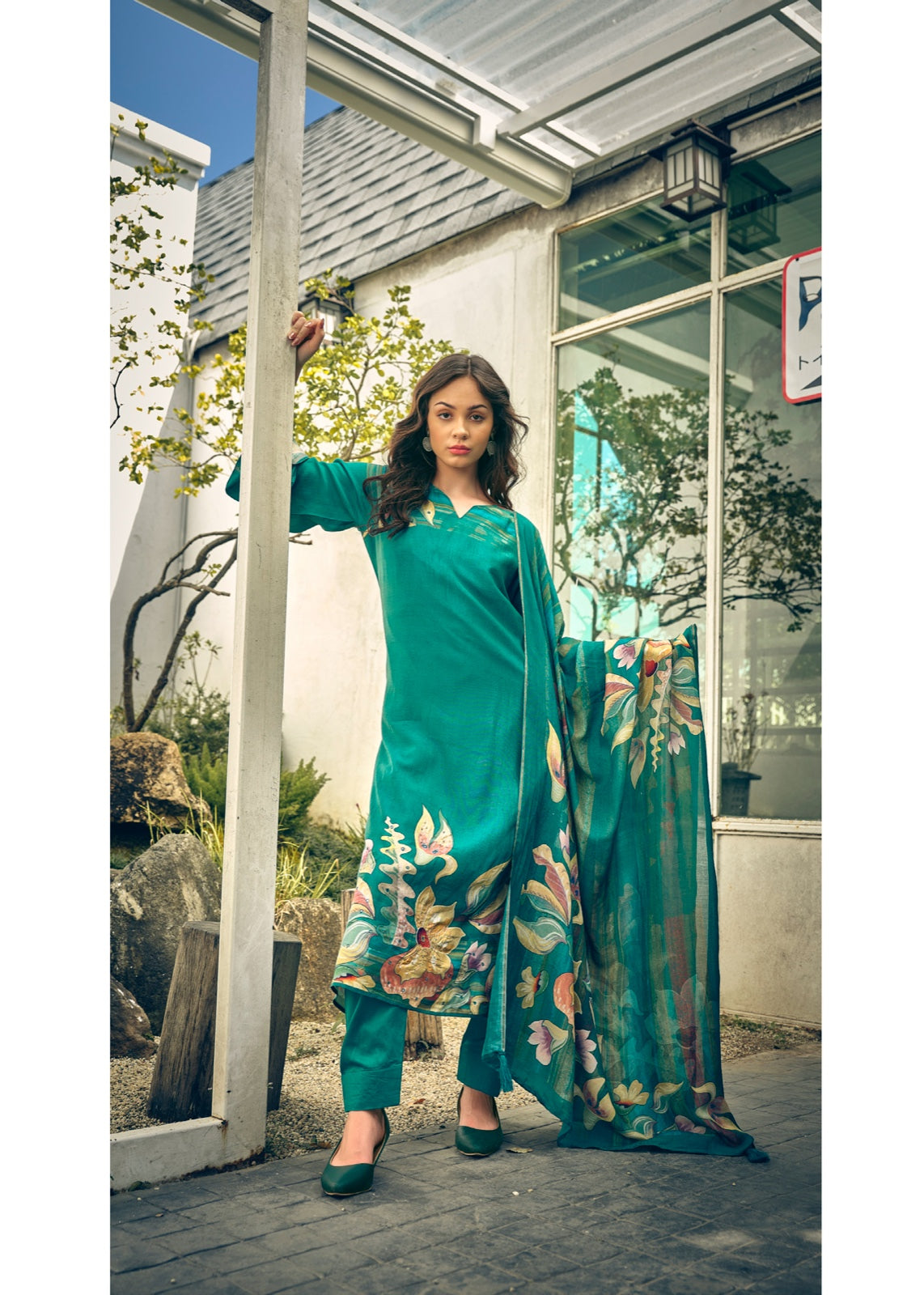 Minerva Sadhana Muslin Pant Style Suits