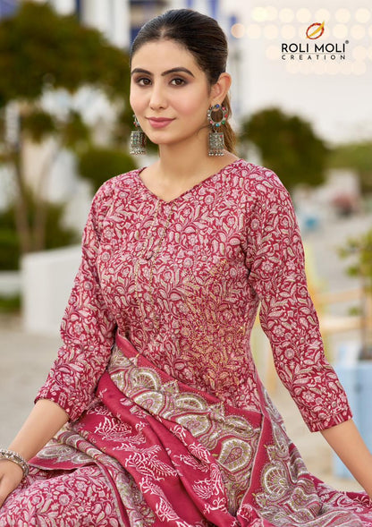 Mirah Roli Moli Pashmina Suits