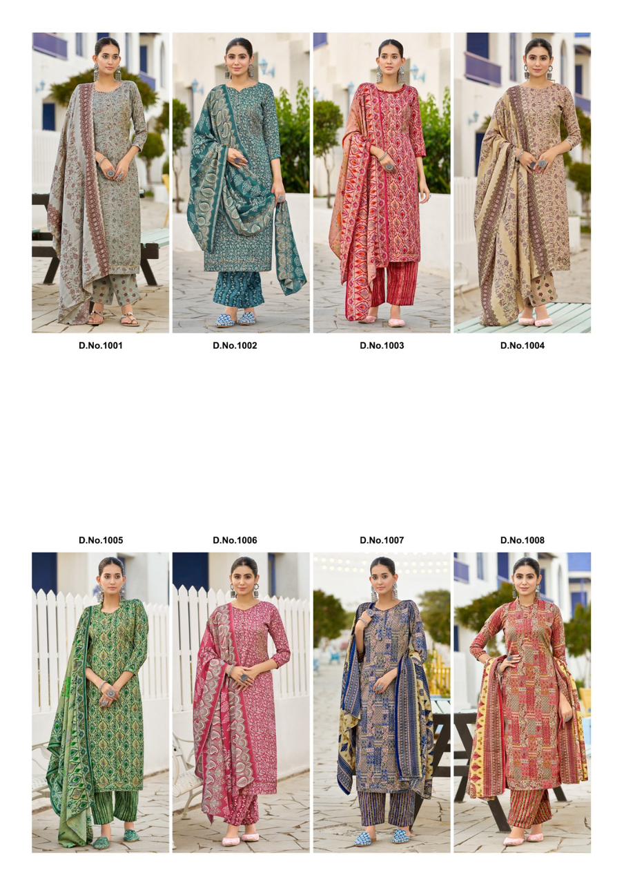 Mirah Lettering Mirah Roli Moli Pashmina Suits – Kavya Style Plus