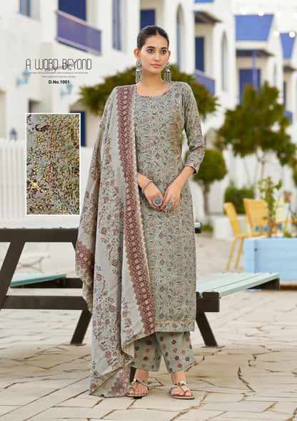 Mirah Roli Moli Pashmina Suits