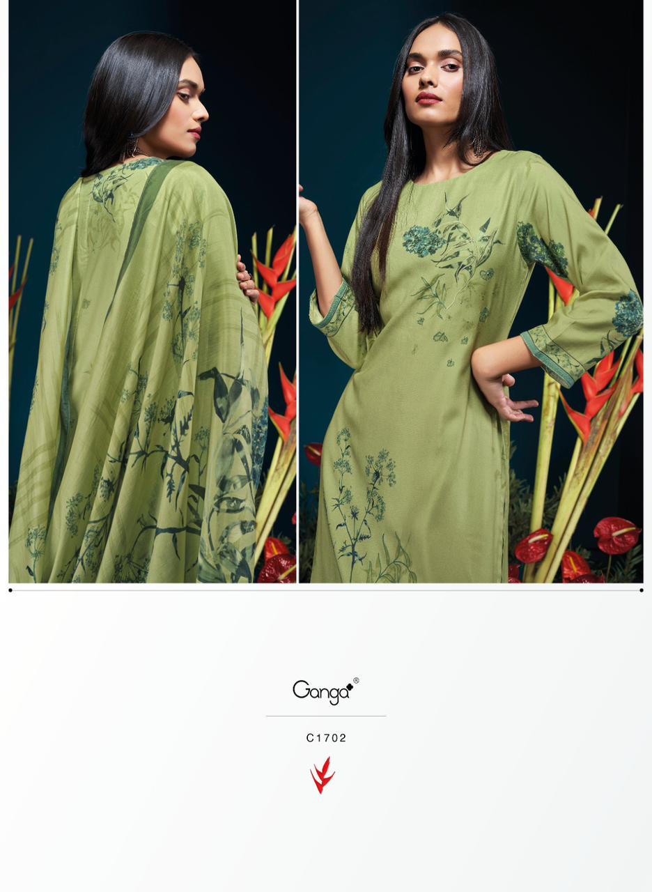 Mirela Ganga Pashmina Suits