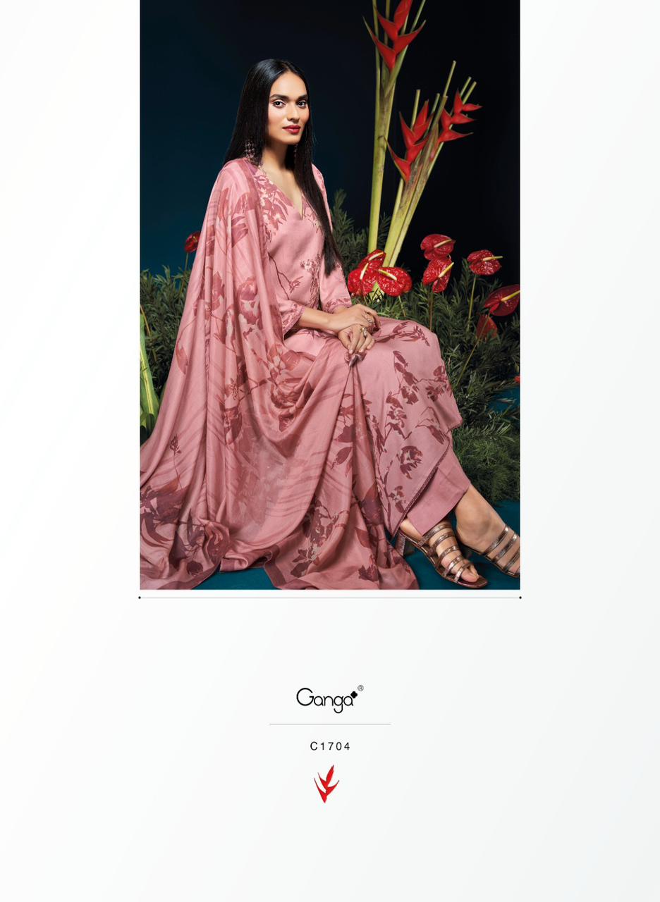 Mirela Ganga Pashmina Suits