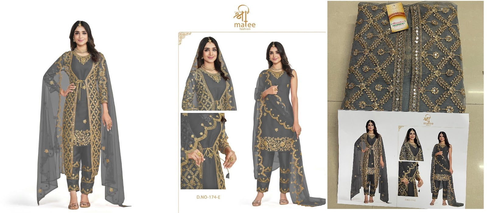 Mirror Vol 15 Shree Matee Fashion Butterfly Net Semi Stitched Suits