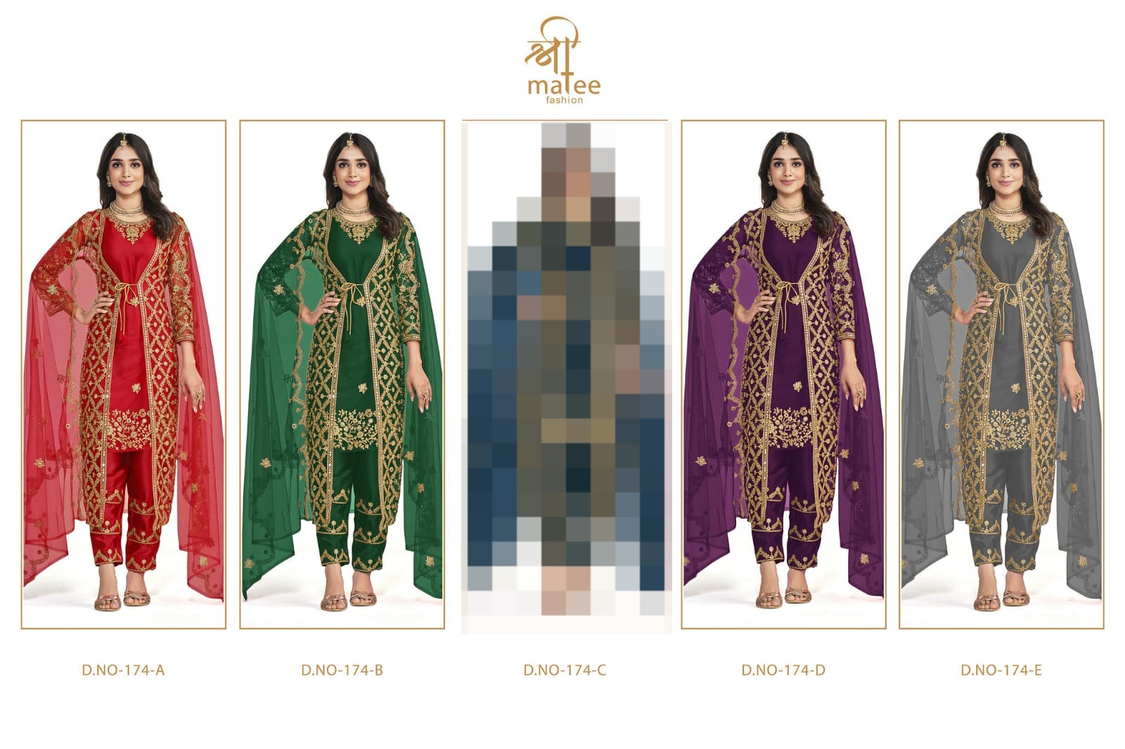 Mirror Vol 15 Shree Matee Fashion Butterfly Net Semi Stitched Suits