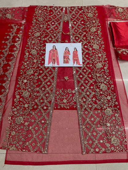 Mirror Vol 15 Shree Matee Fashion Butterfly Net Semi Stitched Suits